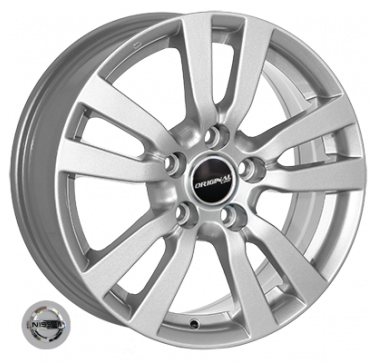 JH 5565 W6.5 R16 PCD5x114.3 ET42 DIA66.1 silver